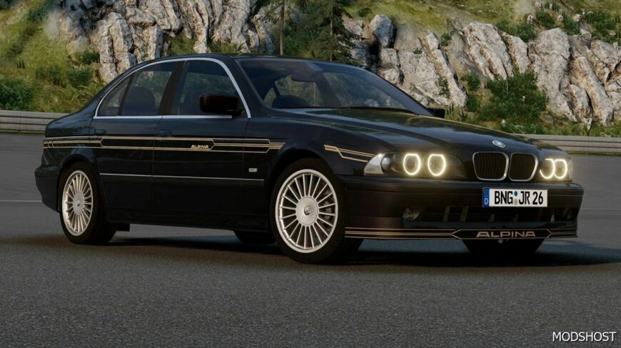 BeamNG BMW Car Mod: 5-Series E39 V10.0 0.32 (Featured)