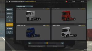 ETS2 Mod: ALL Trucks at The Dealer 1.50 (Image #3)