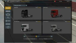 ETS2 Mod: ALL Trucks at The Dealer 1.50 (Image #7)