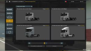 ETS2 Mod: ALL Trucks at The Dealer 1.50 (Image #8)