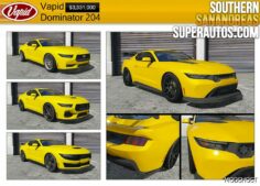 GTA 5 Vehicle Mod: Vapid Dominator 204 (Image #2)