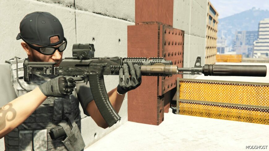 GTA 5 Weapon Mod: AK-103 EFT, Replace (Featured)