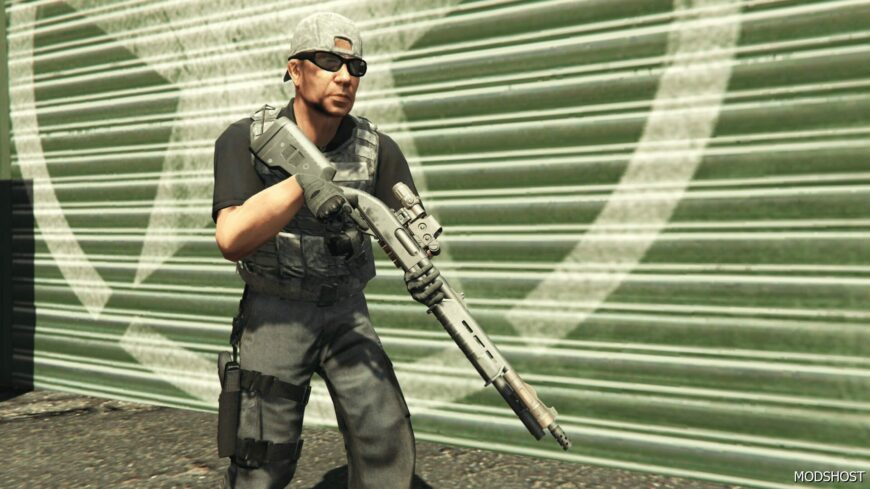 GTA 5 Weapon Mod: M870 Custom EFT, MK2 Replace (Featured)