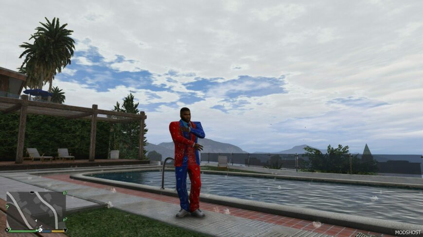 GTA 5 Player Mod: Half N’ Half Suit (FOR Frank) V1.1 (Featured)