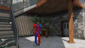 GTA 5 Player Mod: Half N’ Half Suit (FOR Frank) V1.1 (Image #2)