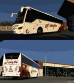 ETS2 Temsa Mod: Safir plus Euro 6 Konfor Turizm Skinpack V3.0 (Featured)