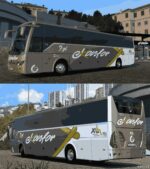 ETS2 Temsa Mod: Safir plus Euro 6 Konfor Turizm Skinpack V3.0 (Image #2)