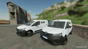 FS22 Renault Car Mod: Kangoo III Rental Companies V2.0 (Image #4)