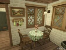 Sims 4 Mod: Einhaus Farmhouse with Attached Stable (NO CC) (Image #10)