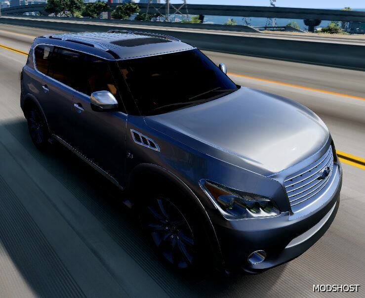 BeamNG Infiniti Car Mod: QX56-QX80 0.32 (Featured)