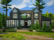 Sims 4 House Mod: Relaxing Home (NO CC) (Featured)