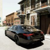 BeamNG Mercedes-Benz Car Mod: Mercedes Benz S-Class W223 0.32 (Image #2)