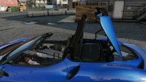 GTA 5 Ferrari Vehicle Mod: 296GTS 2023 Animate Roof I Add-On (Image #3)