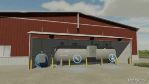 FS22 Placeable Mod: American Midwest Truck Shop (Image #2)