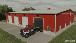 FS22 Placeable Mod: American Midwest Truck Shop (Image #6)