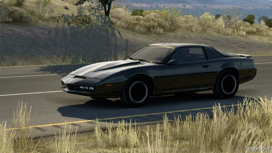 ATS Car Mod: Knight Rider Knight Industries TWO Thousand (Kitt) Mod 1.50 (Featured)