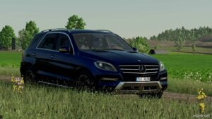 FS22 Mercedes-Benz Car Mod: ML350 V1.0.0.1 (Image #5)