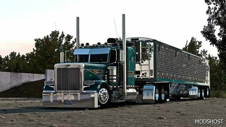 ATS Peterbilt Truck Mod: Pete 389 Megapack by Pizz V4.1.2 (Featured)