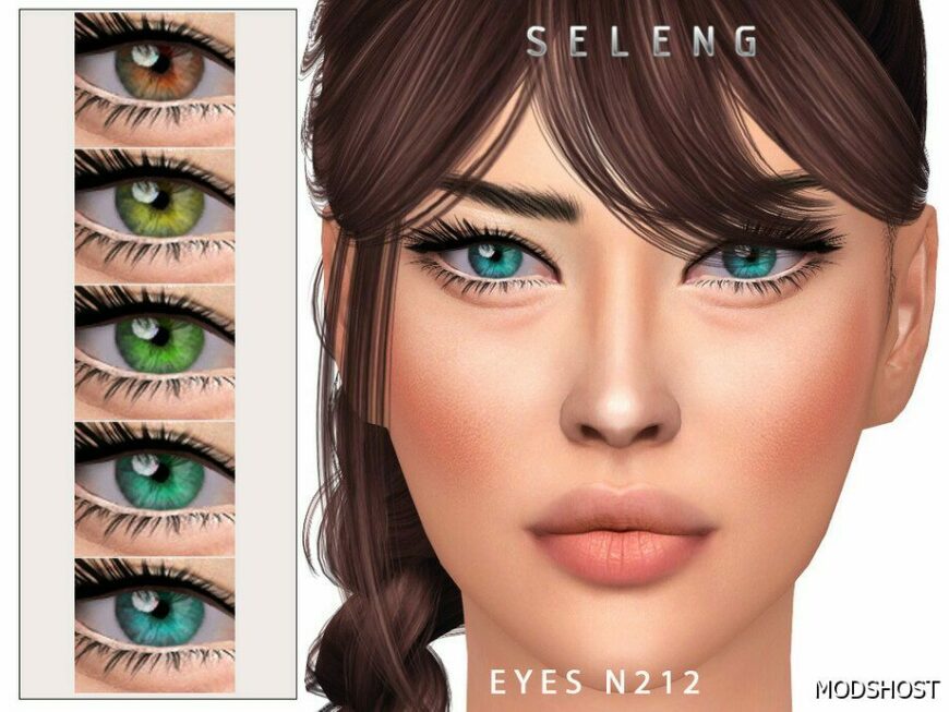 Sims 4 Female Mod: Eyes N212 (Featured)