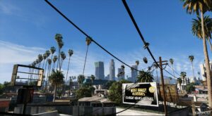 GTA 5 Mod: LOS Angeles Vegetation (Ymap) V1.1 (Image #2)