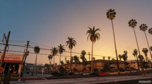 GTA 5 Mod: LOS Angeles Vegetation (Ymap) V1.1 (Image #4)