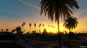 GTA 5 Mod: LOS Angeles Vegetation (Ymap) V1.1 (Image #5)