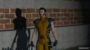 GTA 5 Player Mod: Wolverine Suit for MP Male (Add-On) (Image #3)