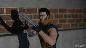 GTA 5 Player Mod: Wolverine Suit for MP Male (Add-On) (Image #4)