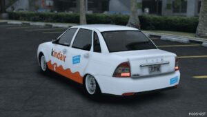 GTA 5 Vehicle Mod: 2012 Lada 2170 Priora Add-On | Plates | Extras | Livery | Template (Image #3)