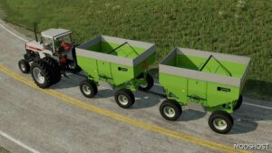 FS22 Trailer Mod: Parker 2500 Gravity Wagon V1.1 (Featured)