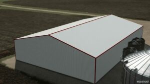 FS22 Placeable Mod: 80×120 Shed (Image #3)