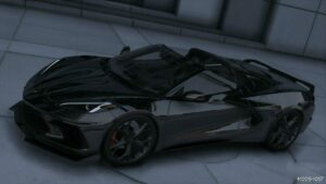 GTA 5 Corvette Vehicle Mod: 2022 Chevorlet Corvette C8 Angelina Replica Build (Featured)