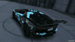 GTA 5 Lamborghini Vehicle Mod: Aventador Sev7En (Image #3)