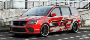 GTA 5 Dodge Vehicle Mod: 2015 Dodge Grand Caravan Carademon – Limited RUN Demon Concept Edition (Featured)