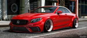 GTA 5 Mercedes-Benz Vehicle Mod: Mercedes S63 Cabrio Custom (Featured)