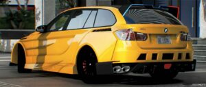 GTA 5 BMW Vehicle Mod: M3 Touring Abflug (Image #2)