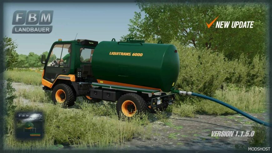 FS22 Vehicle Mod: Unitrac Liquitrans LE V1.1.5 (Featured)