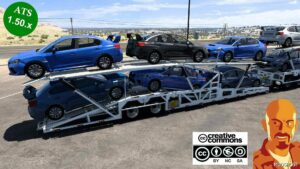 ATS Mod: Cottrell Car Hauler Trailer V1.1 1.50 (Image #3)