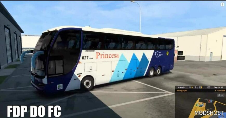 ETS2 Marcopolo Bus Mod: Novo Marcopolo Paradiso G6 1550 LD 8X2 1.50 (Featured)