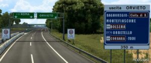 ETS2 Map Mod: Italy Sign Rework V3.0 1.50 (Image #2)