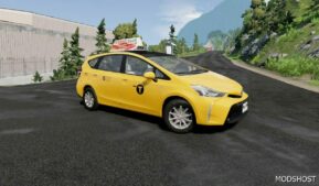 BeamNG Toyota Car Mod: Prius V Vbeta 0.32 (Featured)