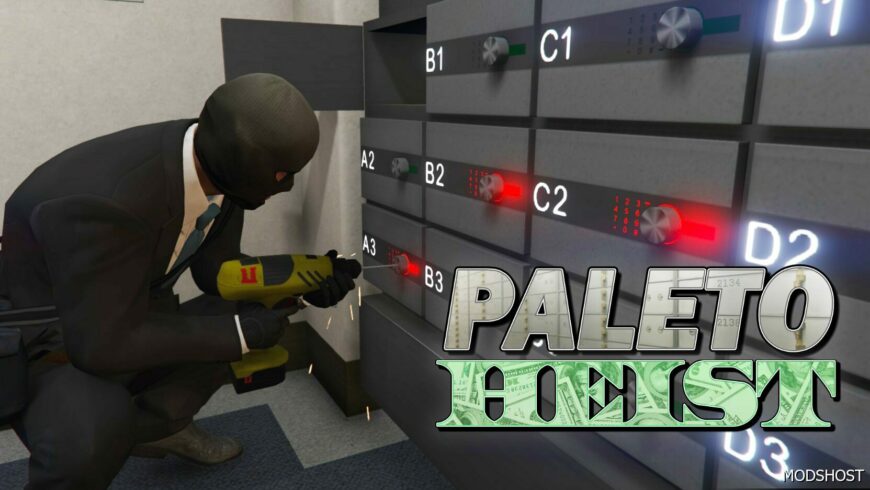 GTA 5 Script Mod: Paleto BAY Bank Heist V0.3.1 Rework (Featured)