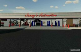 FS22 Placeable Mod: Jimmy’s Automotive (Featured)