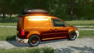 FS22 Volkswagen Car Mod: VW Caddy 2015 (Image #2)