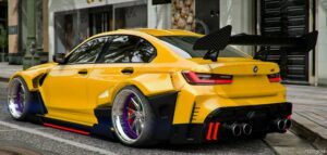 GTA 5 BMW Vehicle Mod: M3 Bxane Widebody Custom (Image #2)