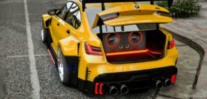 GTA 5 BMW Vehicle Mod: M3 Bxane Widebody Custom (Image #4)