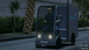 GTA 5 Vehicle Mod: Amazon Delivery EAV V1.6 (Image #4)