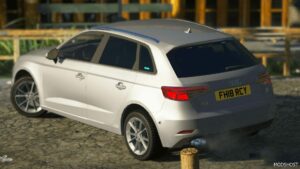 GTA 5 Audi Vehicle Mod: 2018 Audi A3 Unmarked Police (Image #2)