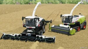 FS22 Claas Combine Mod: Jaguar 960/990 Terra Trac (Featured)