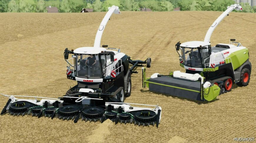 FS22 Claas Combine Mod: Jaguar 960/990 Terra Trac (Featured)